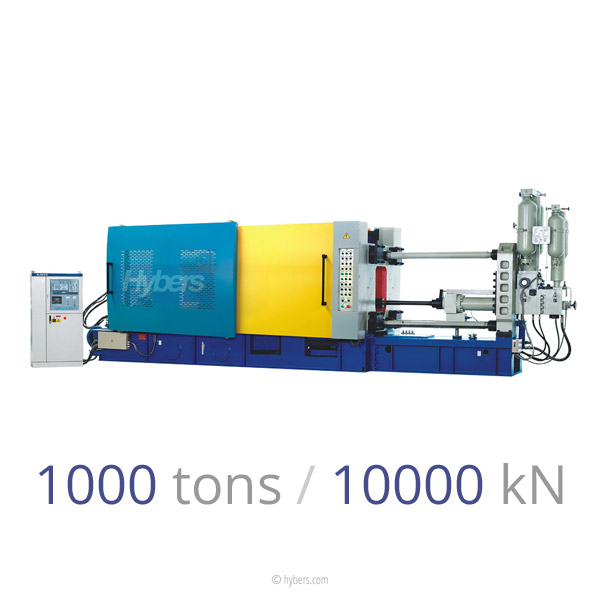 1000tons/10000kN Cold Chamber Die Casting Machine