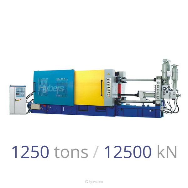 1250tons/12500kN Cold Chamber Die Casting Machine